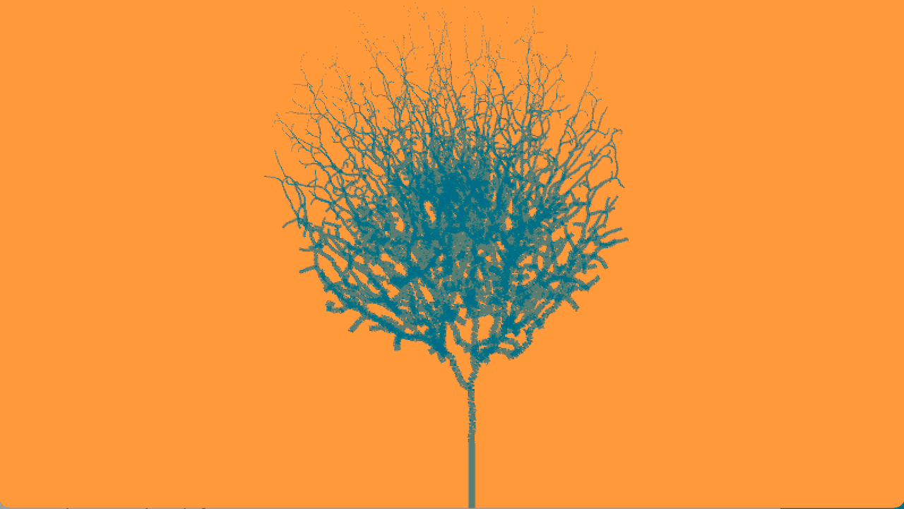 3D Fractal Trees