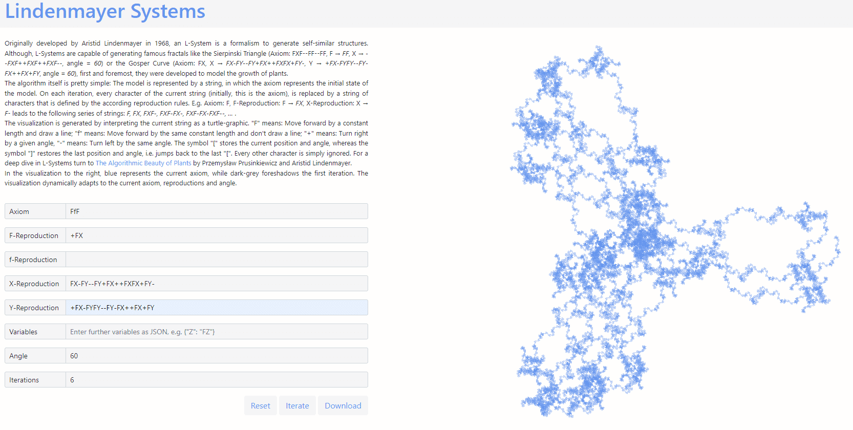 2D L-Systems Sandbox